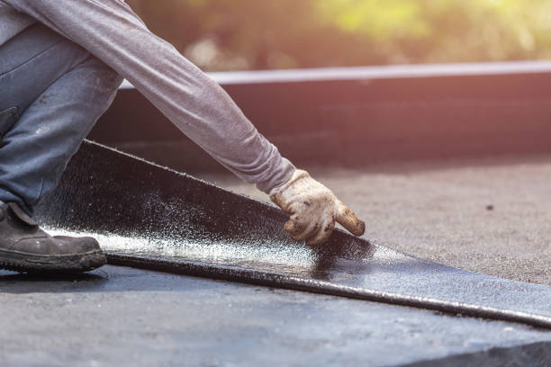 Professional Basement Waterproofing technician working in Williamstown, NJ